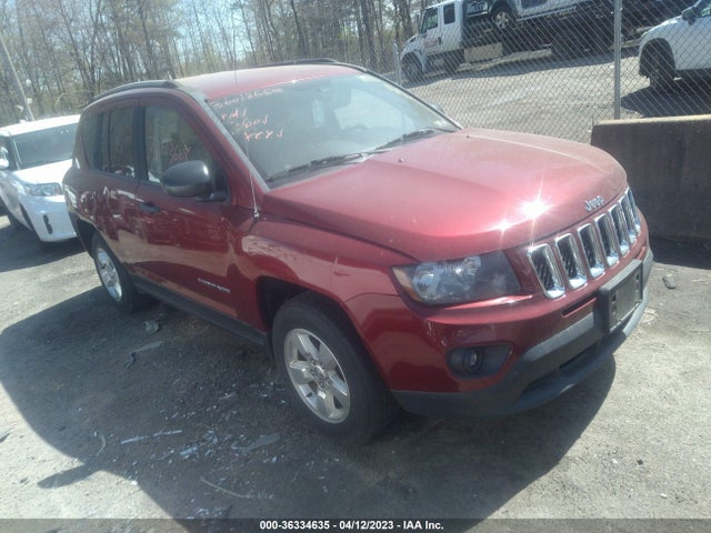 2014 JEEP COMPASS SPORT VIN: 1C4NJCBA7ED745046