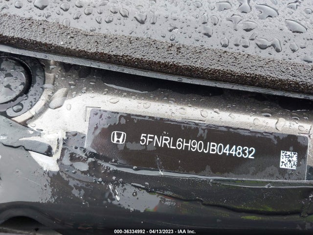 Honda Odyssey Elite 2018 5FNRL6H90JB044832 Image 9