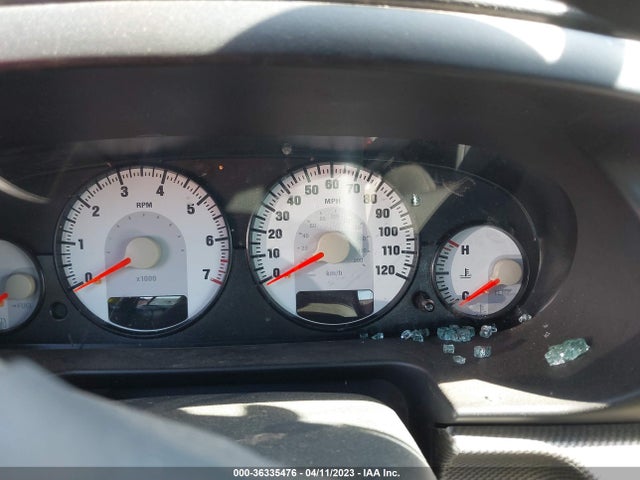2005 CHRYSLER SEBRING CONV GTC VIN: 1C3EL75R55N536521