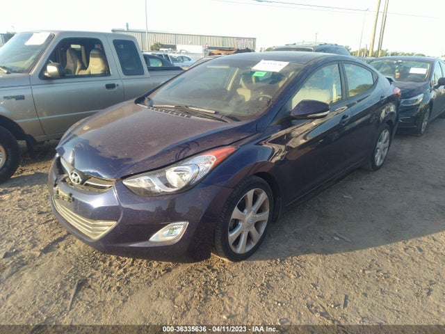 2013 HYUNDAI ELANTRA LIMITED PZEV VIN: 5NPDH4AE9DH449973