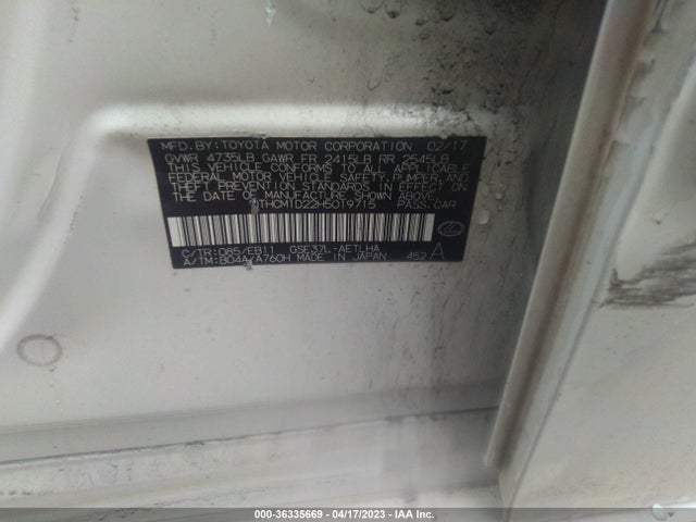 JTHCM1D22H5019715 Lexus Is Is 300