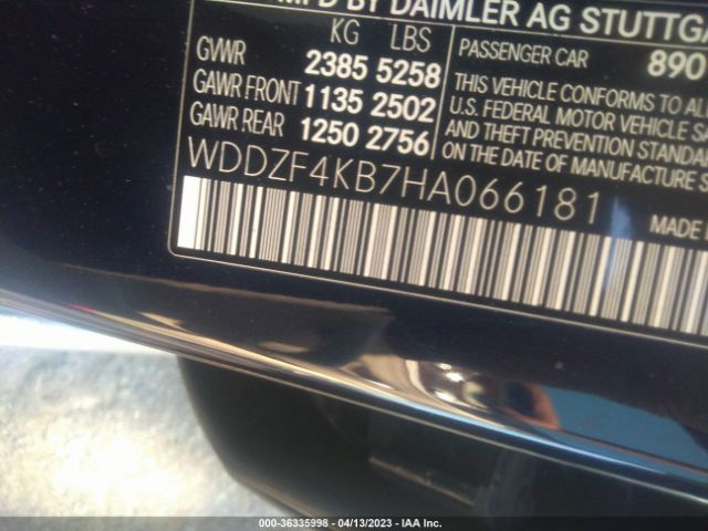 WDDZF4KB7HA066181 Mercedes-Benz E-class E 300