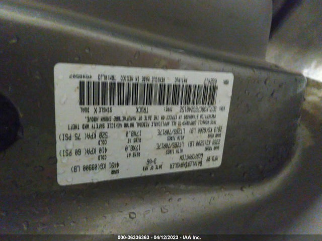 2006 DODGE RAM 3500 LARAMIE VIN: 3D7LX38C76G248152