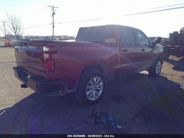 Chevrolet Silverado 1500 Custom 2021 1GCPWBEK9MZ410428 Image 4