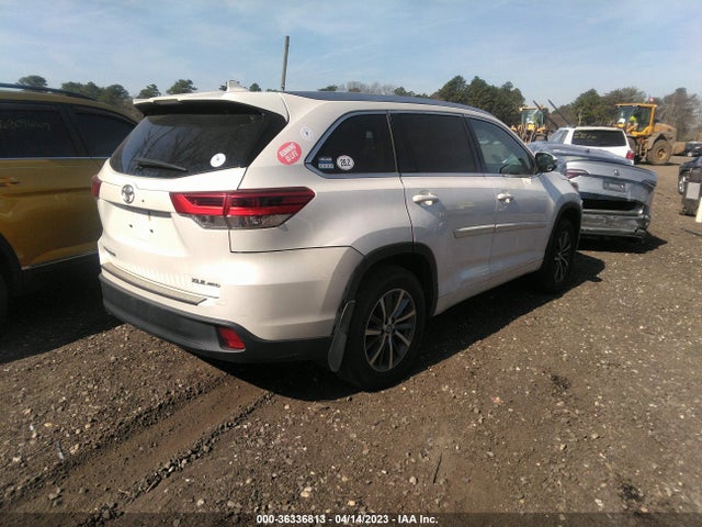 2017 TOYOTA HIGHLANDER XLE/SE VIN: 5TDJZRFH4HS392629