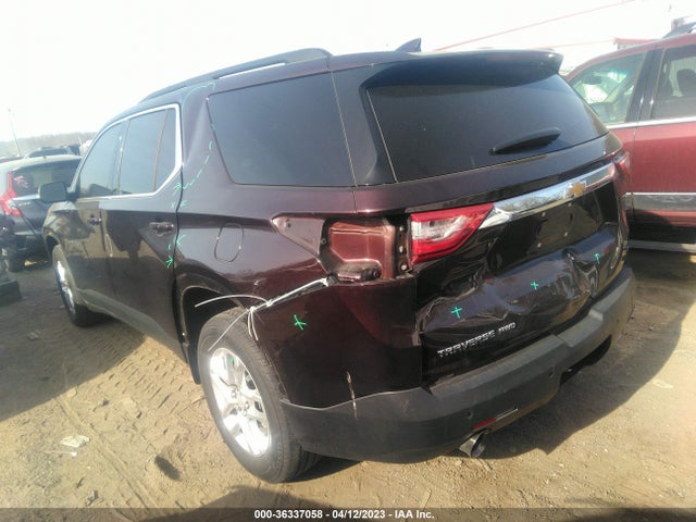 Chevrolet Traverse Lt Cloth 2021 1GNEVGKW7MJ226559 Image 3