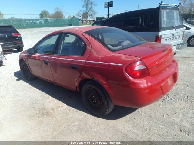 2003 DODGE NEON SE VIN: 1B3ES26C03D181287