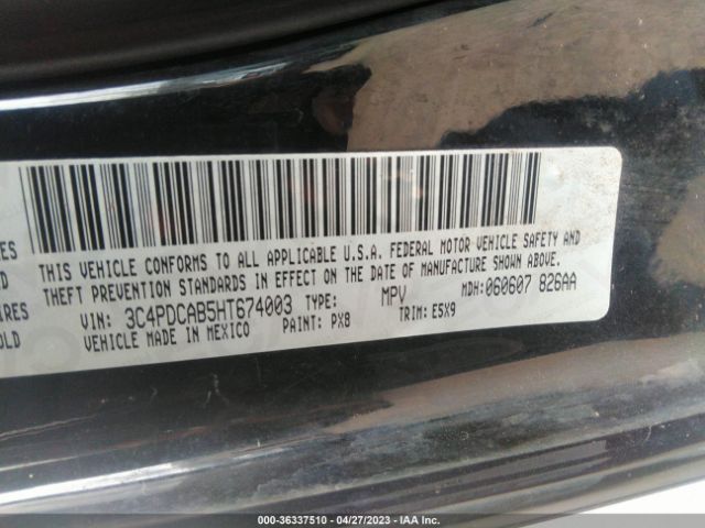 3C4PDCAB5HT674003 Dodge JOURNEY SE