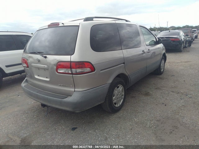 2001 TOYOTA SIENNA LE VIN: 4T3ZF13C11U349277