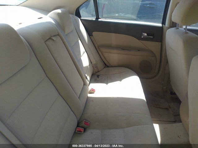 2008 FORD FUSION S VIN: 3FAHP06ZX8R271685