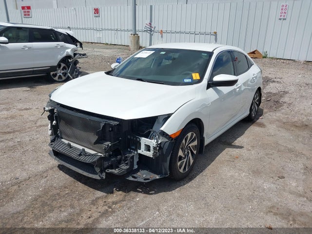 Honda Civic Hatchback Lx 2018 SHHFK7H28JU201648 Image 2