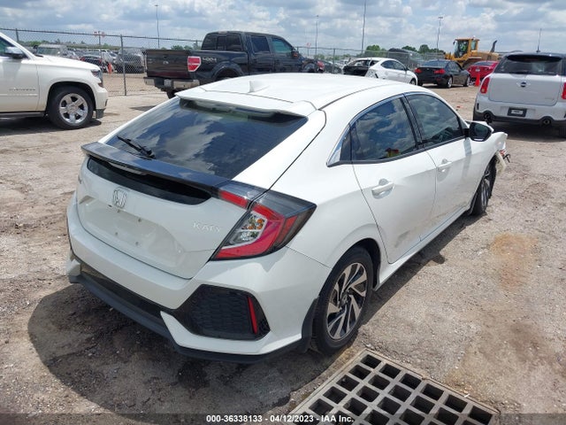 Honda Civic Hatchback Lx 2018 SHHFK7H28JU201648 Image 4