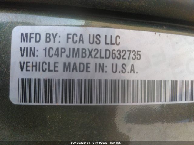 1C4PJMBX2LD632735 Jeep Cherokee Trailhawk