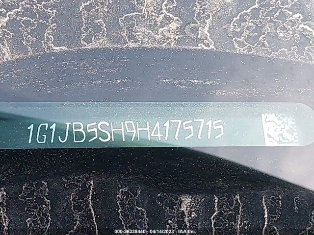 Chevrolet SONIC LS 2017 1G1JB5SH9H4175715 Image 9