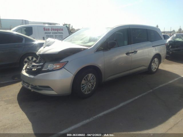 Honda ODYSSEY LX 2014 5FNRL5H29EB086919 Image 2