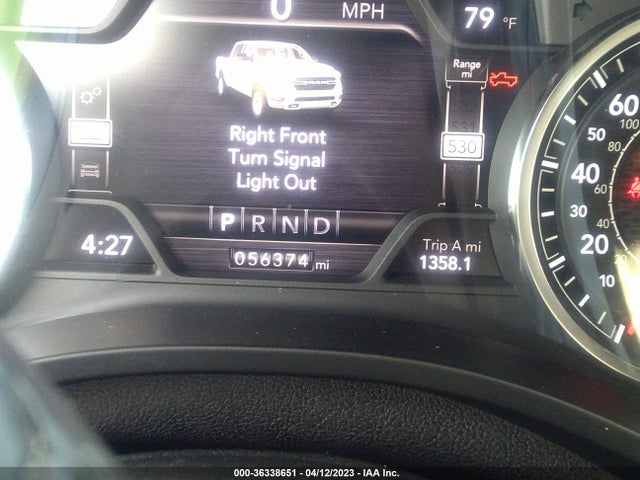 2021 RAM 1500 BIG HORN VIN: 1C6SRFFT4MN517501
