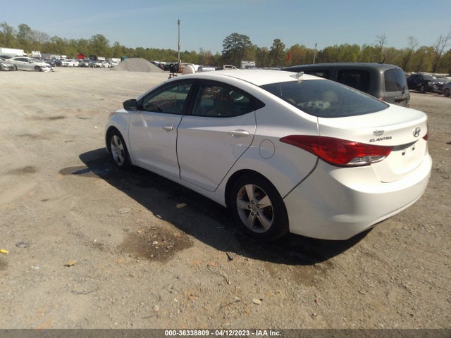 2013 HYUNDAI ELANTRA GLS PZEV VIN: 5NPDH4AE5DH344850