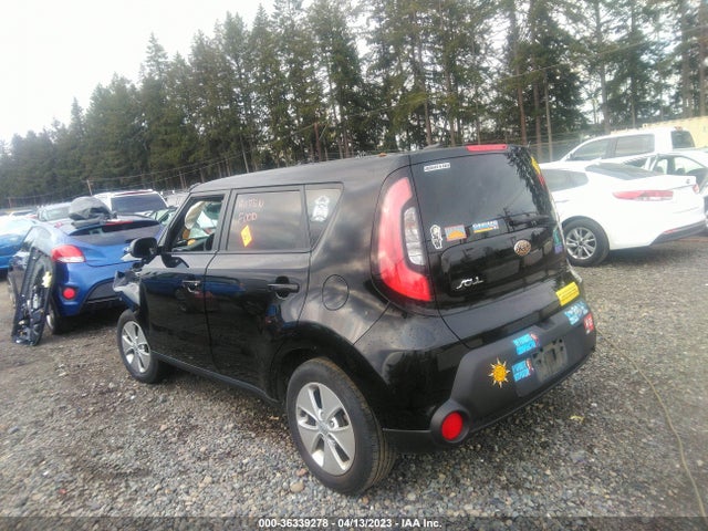 2016 Kia Soul Base მანქანა იყიდება აუქციონზე, vin: KNDJN2A24G7313068, აუქციონის ნომერი: 36339278