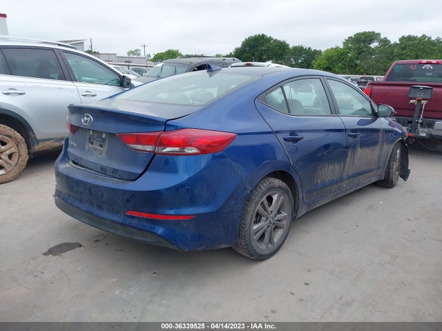 2018 HYUNDAI ELANTRA SEL VIN: 5NPD84LF4JH367067