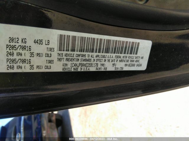1C4NJPBAXED591178 Jeep Patriot Sport