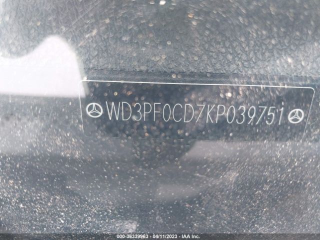 WD3PF0CD7KP039751 Mercedes-Benz SPRINTER CARGO VAN