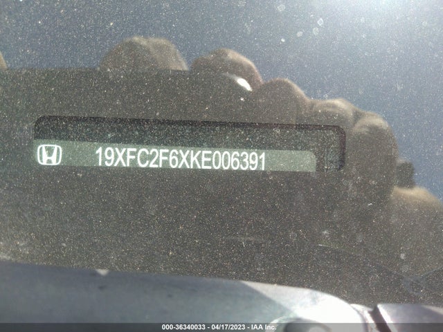 Honda Civic Sedan Lx 2019 19XFC2F6XKE006391 Image 9