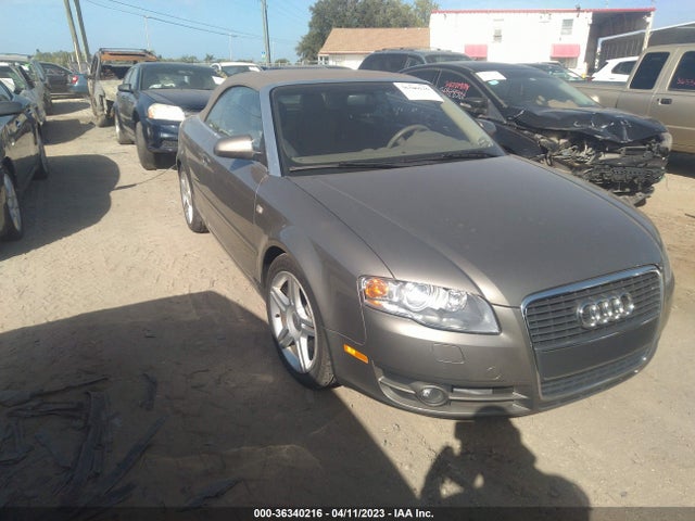 2007 AUDI A4 2.0T VIN: WAUAF48H97K023244