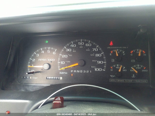 1997 GMC SUBURBAN VIN: 3GKEC16R0VG516584