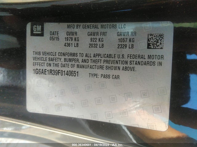 Cadillac Ats Coupe Premium Rwd 2015 1G6AE1R39F0140651 Image 9