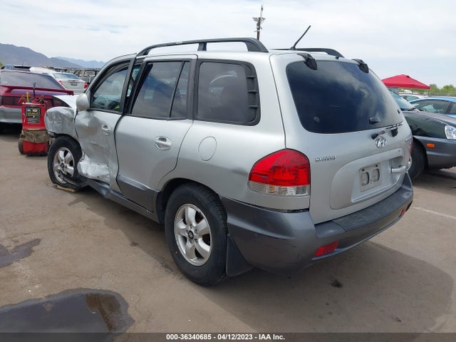 2006 HYUNDAI SANTA FE GLS VIN: KM8SC13D56U107658