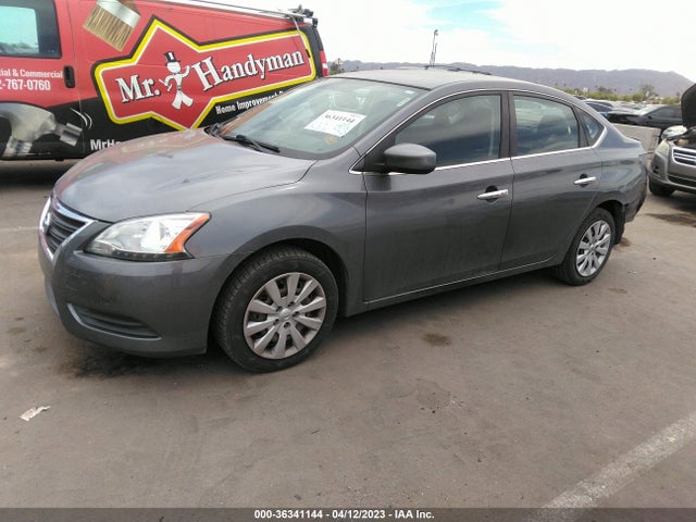 Nissan Sentra Sr/sl/s/sv/fe+ S 2015 3N1AB7AP1FL659612 Image 2