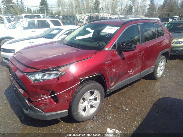 Toyota Rav4 Hybrid Le 2021 JTMLWRFV8MD132635 Image 2