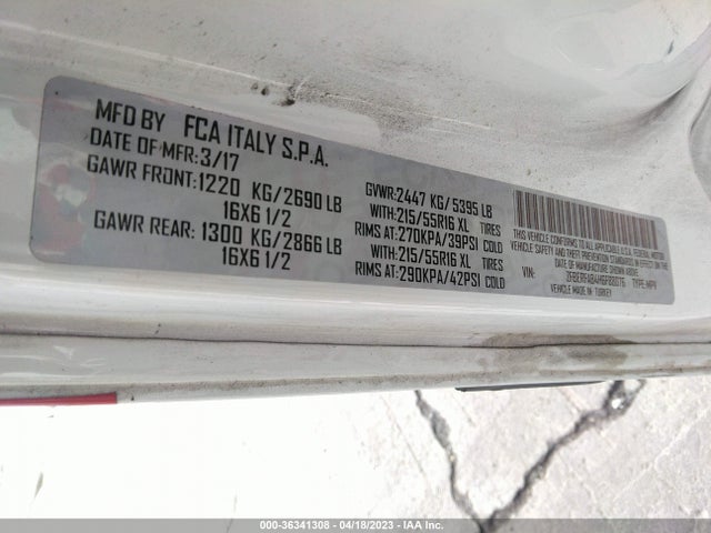 RAM Promaster City Cargo Van Tradesman 2017 ZFBERFAB4H6F88076 Image 11