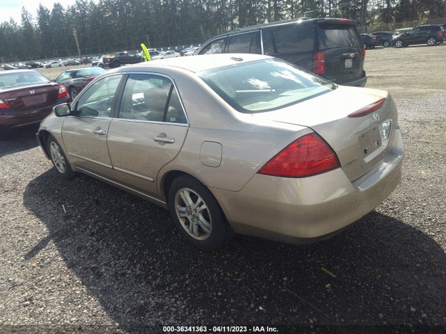 2006 HONDA ACCORD SDN EX-L VIN: 1HGCM56846A002737