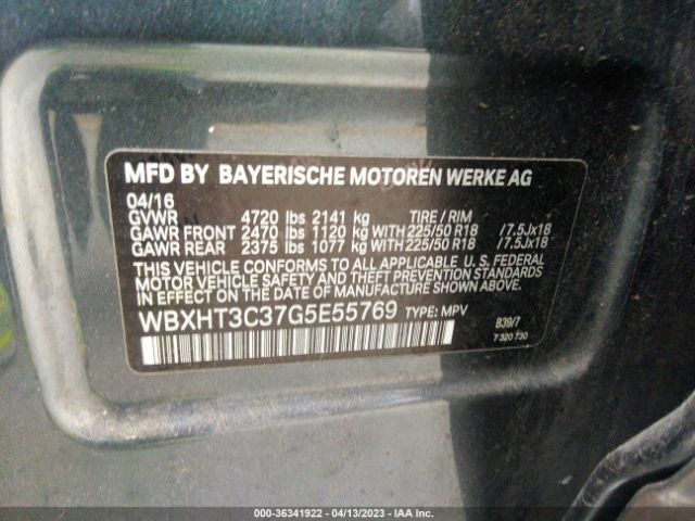 WBXHT3C37G5E55769 BMW X1 Xdrive28i