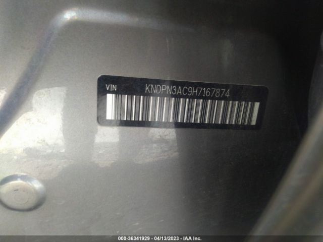 KNDPN3AC9H7167874 KIA Sportage Ex