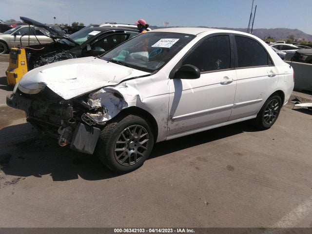 2009 KIA SPECTRA LX VIN: KNAFE222495640697