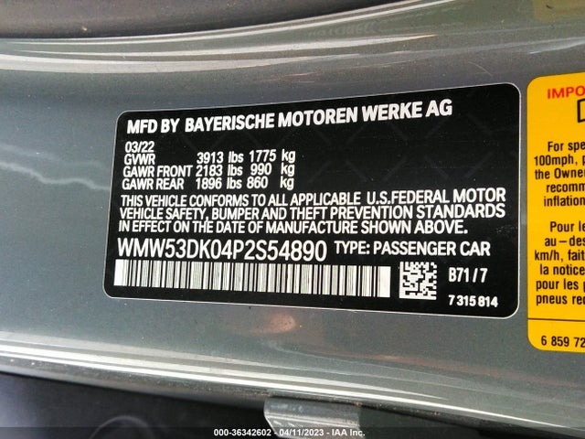 2023 Mini Hardtop, VIN: WMW53DK04P2S54890