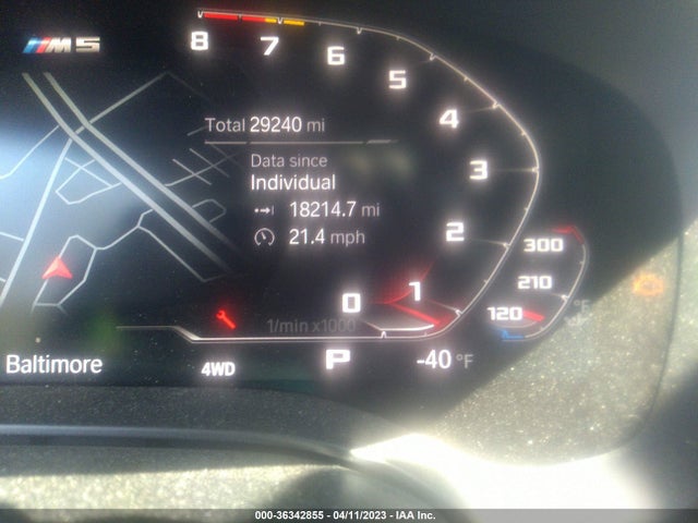 2020 BMW M5, VIN: WBSJF0C06LCE40768