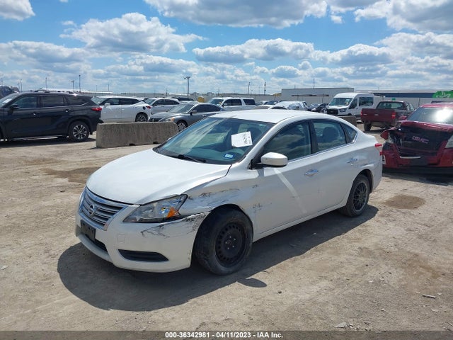 2015 NISSAN SENTRA SV VIN: 3N1AB7AP0FY362706