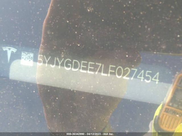 5YJYGDEE7LF027454 Tesla Model Y Long Range