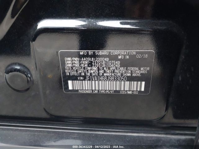 JF1VA1H68J9833050 Subaru Wrx Limited