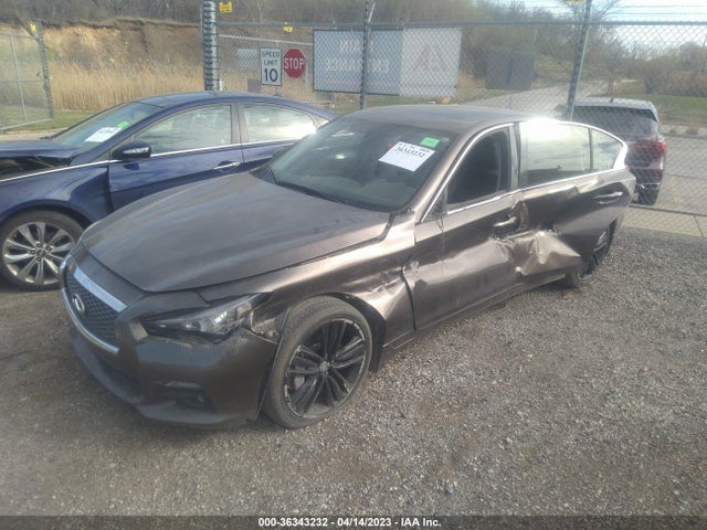2014 INFINITI Q50 HYBRID SPORT VIN: JN1AV7AR2EM700228