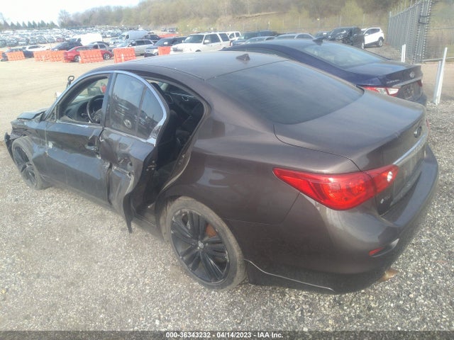 2014 INFINITI Q50 HYBRID SPORT VIN: JN1AV7AR2EM700228