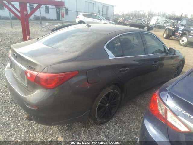 2014 INFINITI Q50 HYBRID SPORT VIN: JN1AV7AR2EM700228
