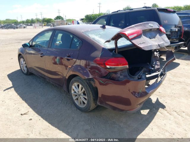3KPFL4A70HE125796 KIA FORTE LX