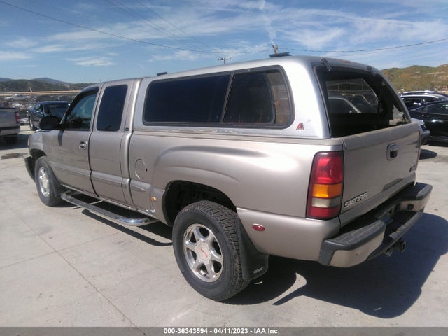 2002 Gmc Sierra 1500 Denali მანქანა იყიდება აუქციონზე, vin: 2GTFK69U721321277, აუქციონის ნომერი: 36343594