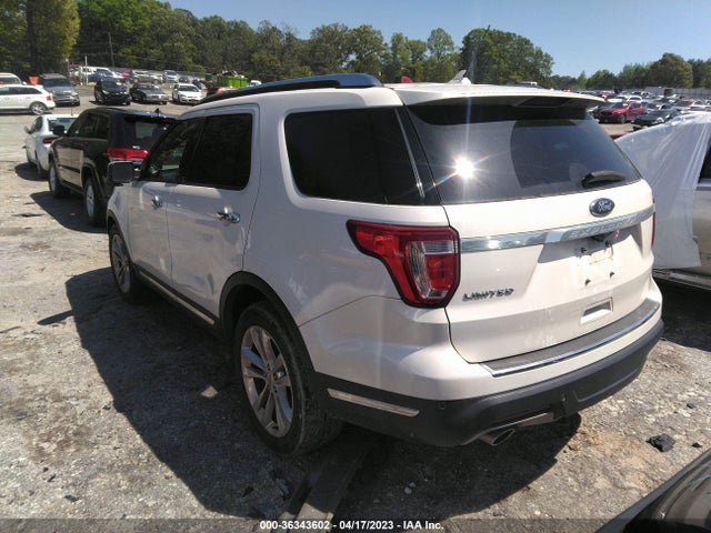 2018 FORD EXPLORER LIMITED VIN: 1FM5K7F88JGC47261