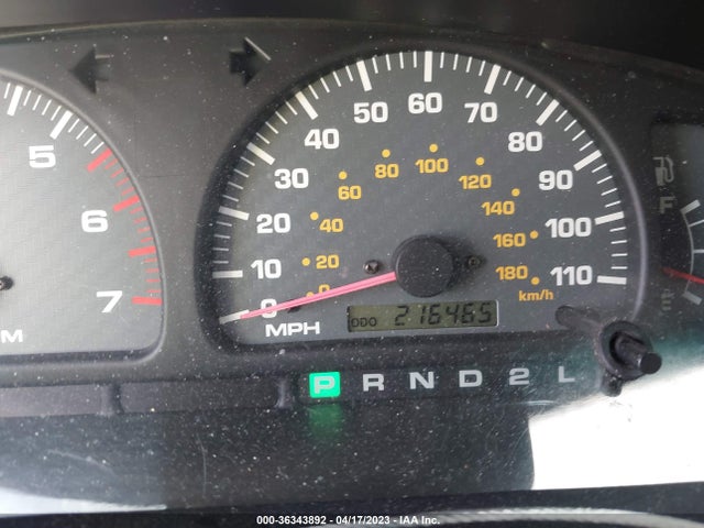 2002 TOYOTA 4RUNNER SR5 VIN: JT3GN86R120256403
