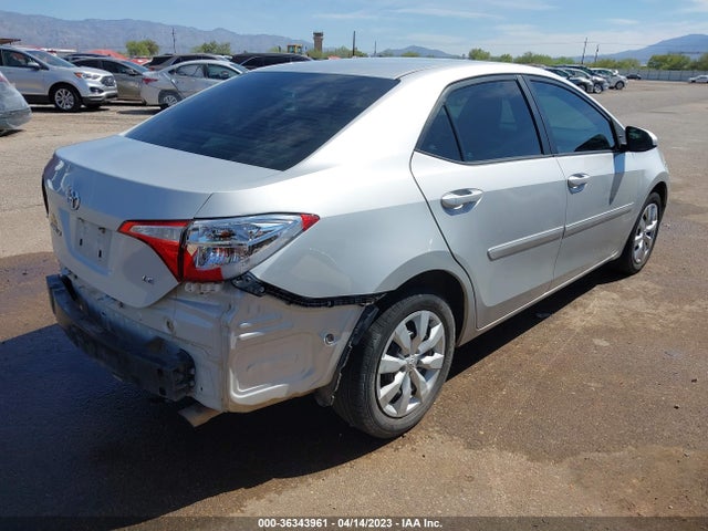 2016 TOYOTA COROLLA L/LE/S/S PLUS/LE PLUS VIN: 2T1BURHE0GC617481
